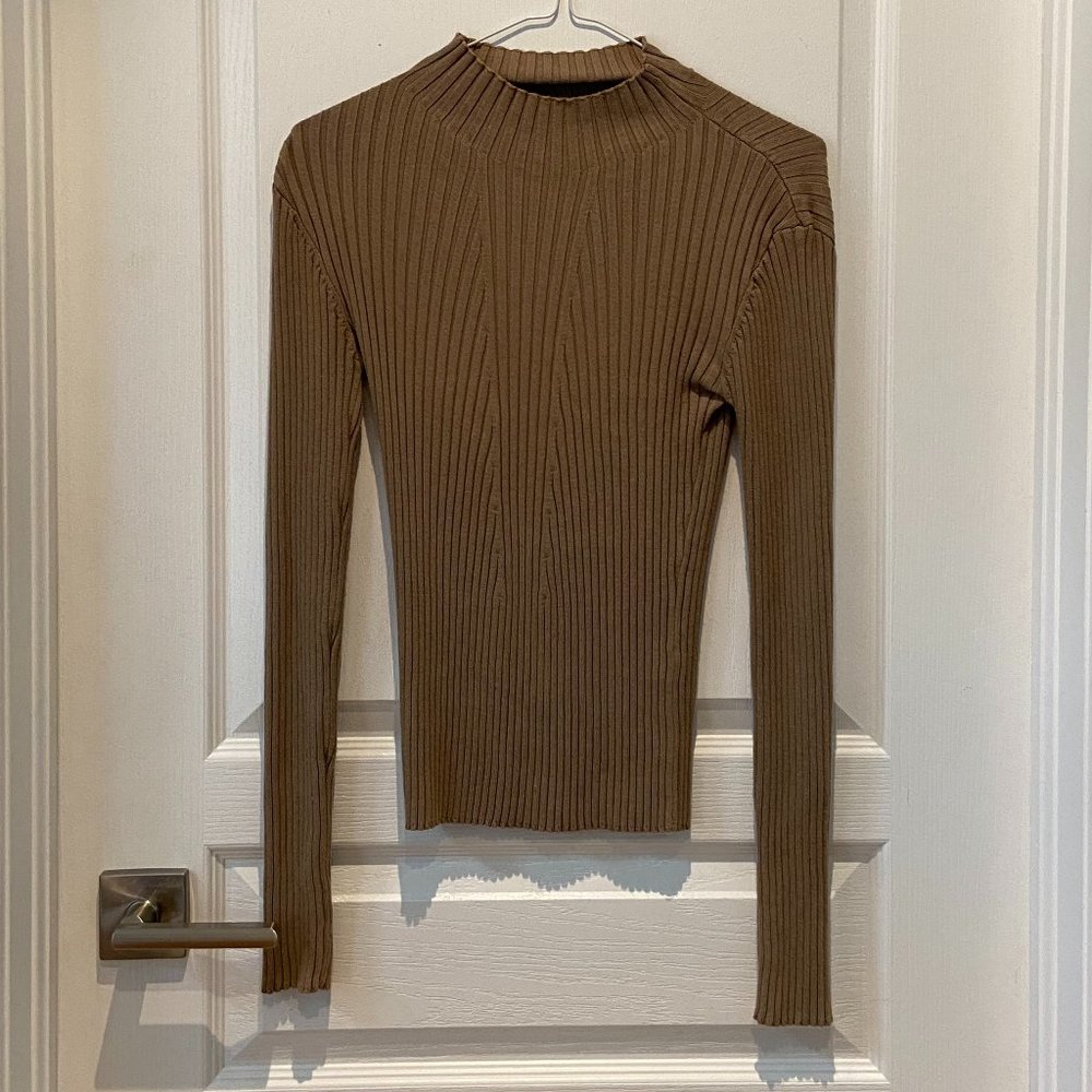 Dynamite Mock Neck Sweater
